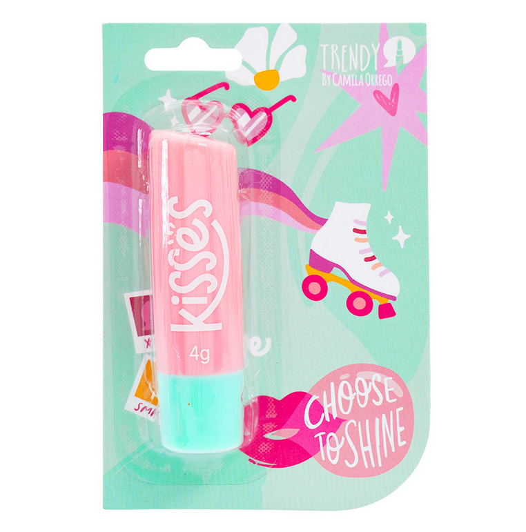 Brillo Lip Balm Kisses Sin Color Trendy
