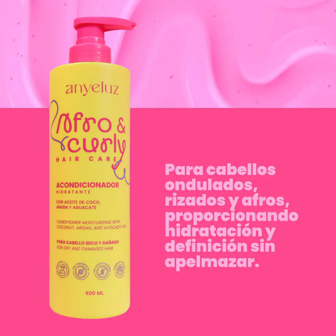 Acondicionador Hidratante Afro & Curly Anyeluz