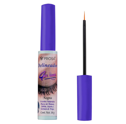 Delineador Clásico Prosa Color Negro