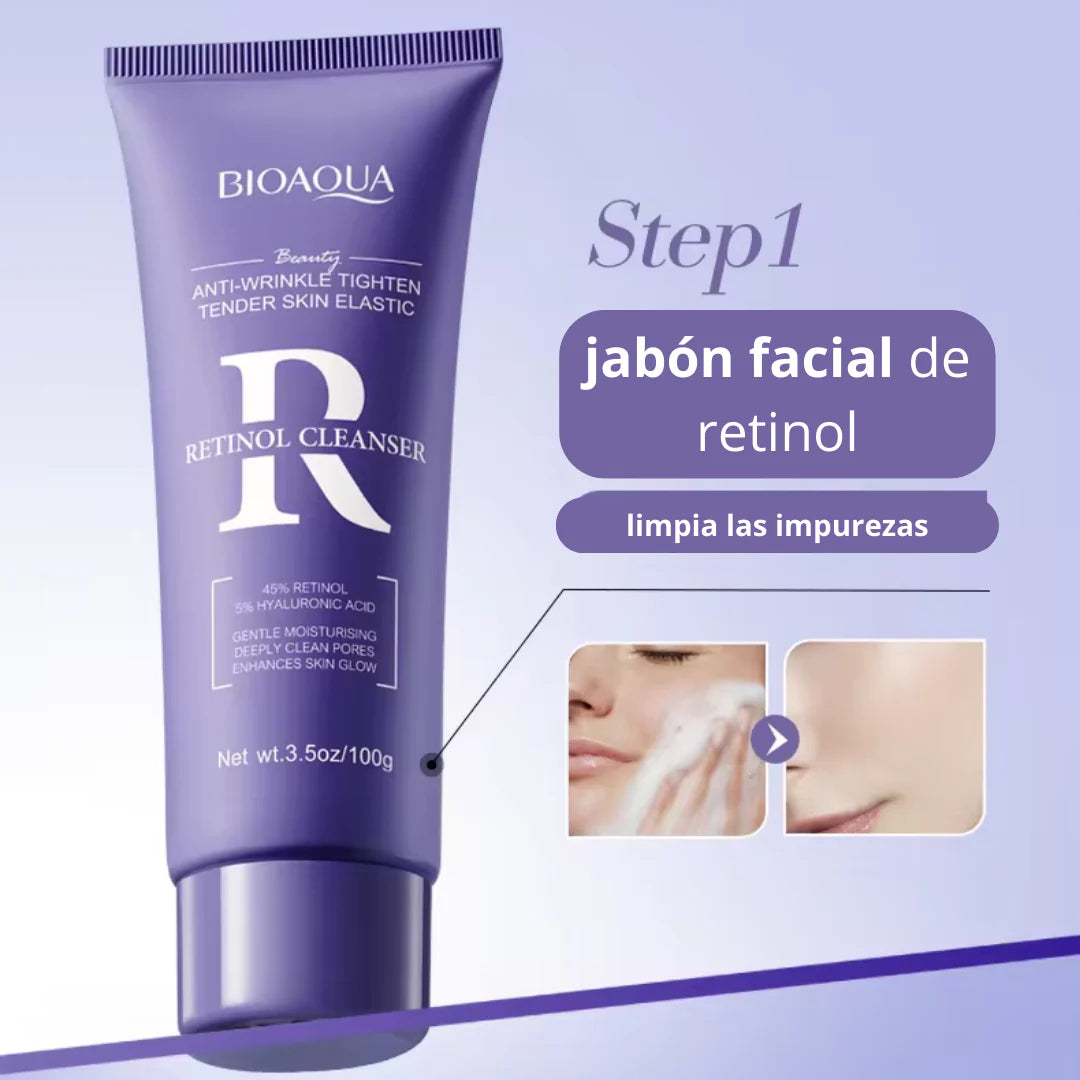 Kit Lujo Facial Retinol Bioaqua