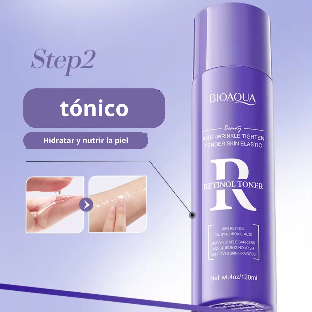Kit Lujo Facial Retinol Bioaqua