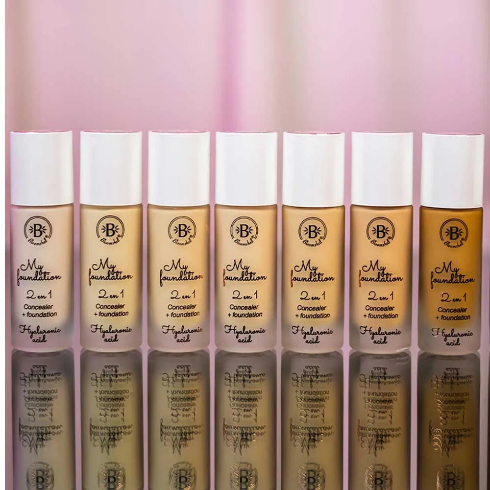 Base 2 en 1 My Foundation Bloomshell Base + Corrector