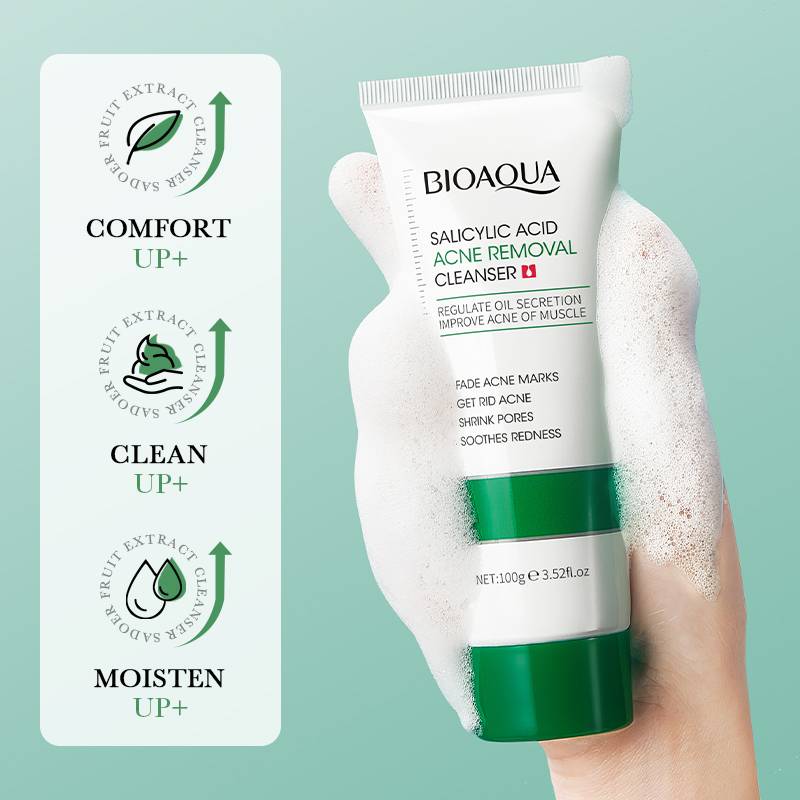 Jabon Facial de Acido Salicilico Bioaqua