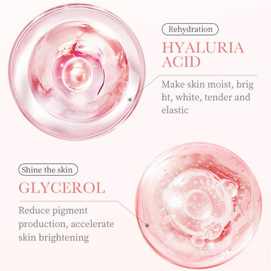 Crema Facial Rosas y Acido Hialuronico