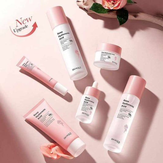 Kit de Lujo Facial Rosas Bioaqua 6 Unidades