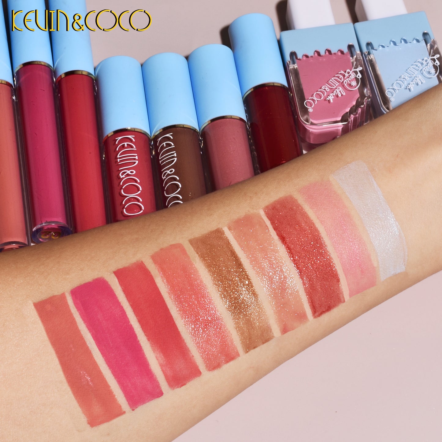 Set de maquillaje Wishing Deer Christmas Kevin & Coco 33 colores