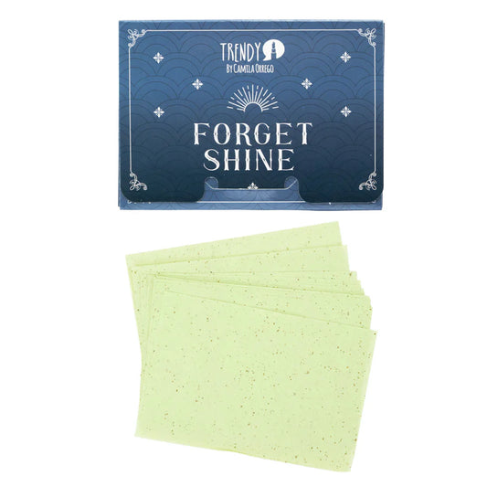 Papeleta Anti Grasa Hombres Trendy Forget Shine x 100 Und