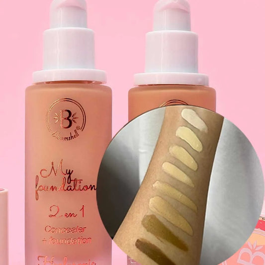 Base 2 en 1 My Foundation Bloomshell Base + Corrector