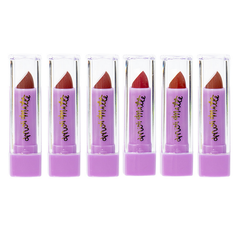 Kit X 6 Mini Labiales Matte Trendy