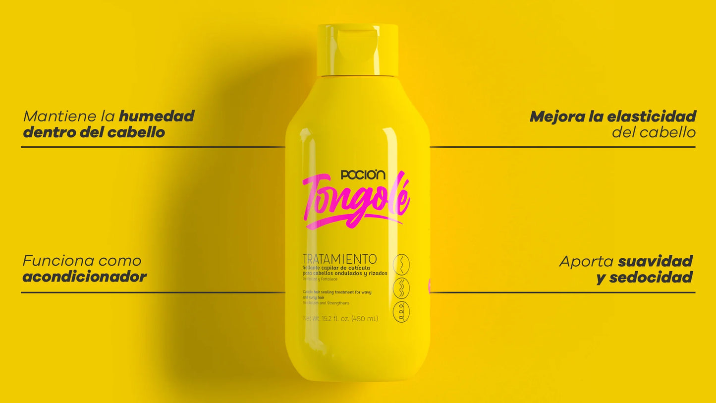 Tratamiento Acondicionador para Rizos Tongolé La Pocion