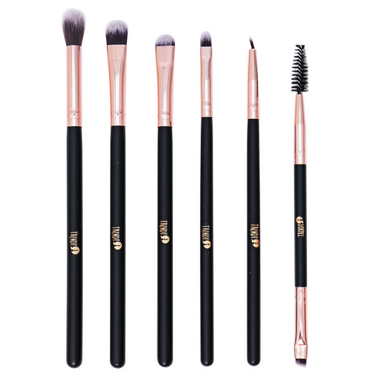 Kit Brocha Trendy Ojos x 6 Generica BT015