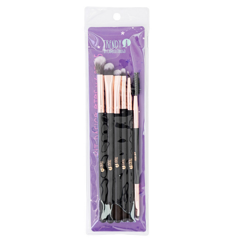 Kit Brocha Trendy Ojos x 6 Generica BT015