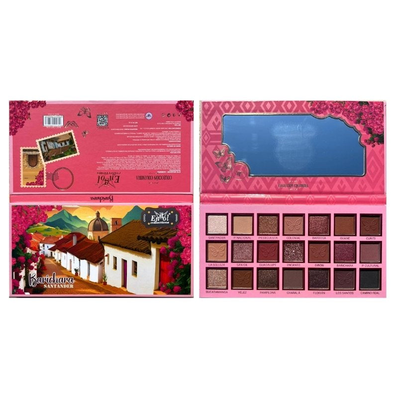 Paleta de Sombras Barichara Colección Colombia Engol