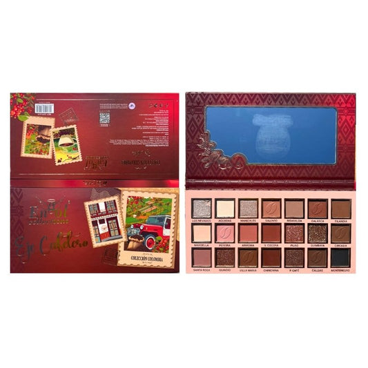 Paleta de Sombras Eje Cafetero Colección Colombia Engol