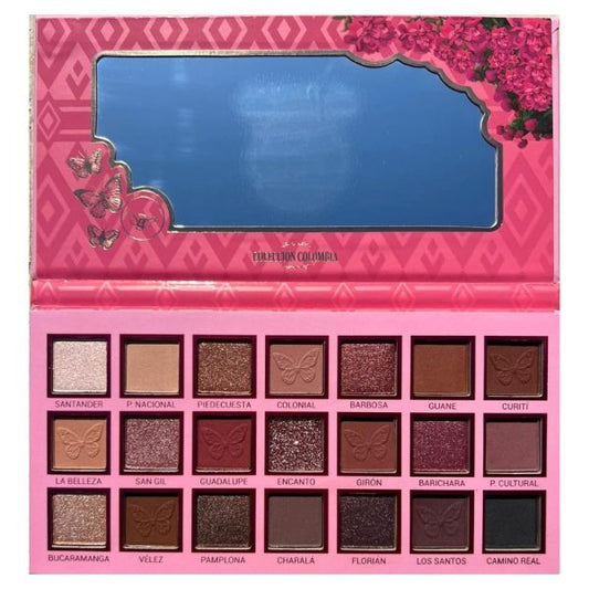 Paleta de Sombras Barichara Colección Colombia Engol