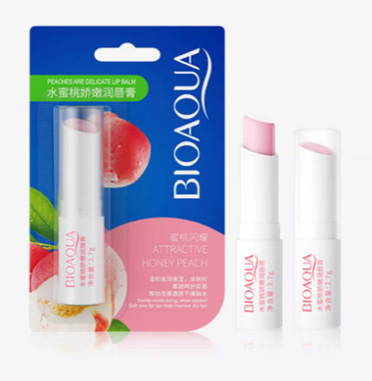 Balsamo Labial Peach Bioaqua