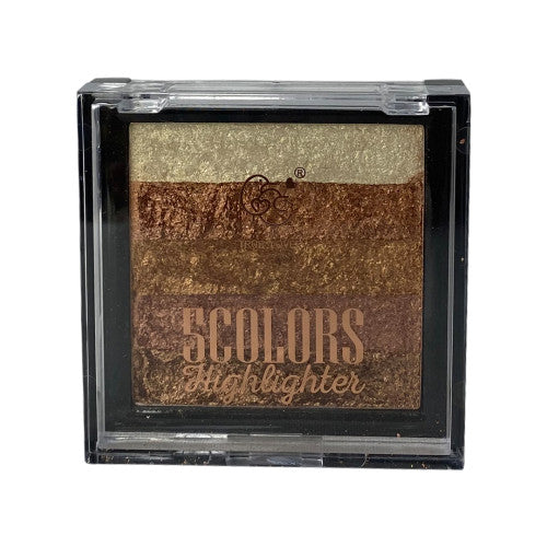 Paleta de Iluminadores 5 Colores True Lover