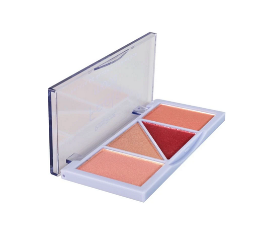 Paleta de Iluminador y Rubor Feels Mood  Ruby Rose