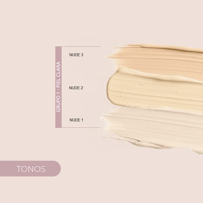 Corrector de Alta Cobertura Ruby Rose Nude Piel Clara