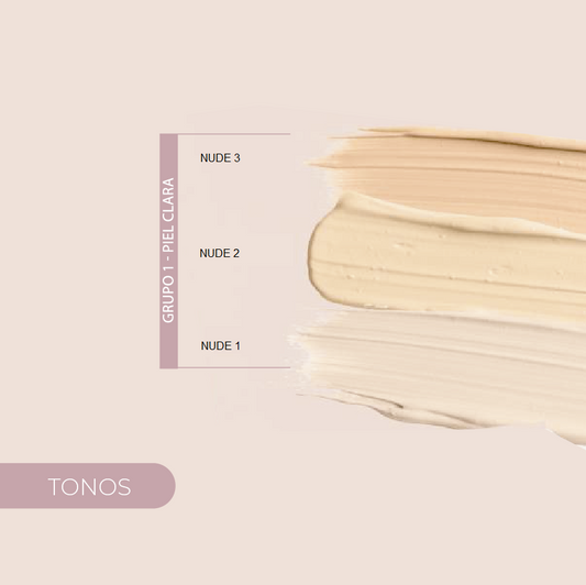 Corrector de Alta Cobertura Ruby Rose Nude Piel Clara