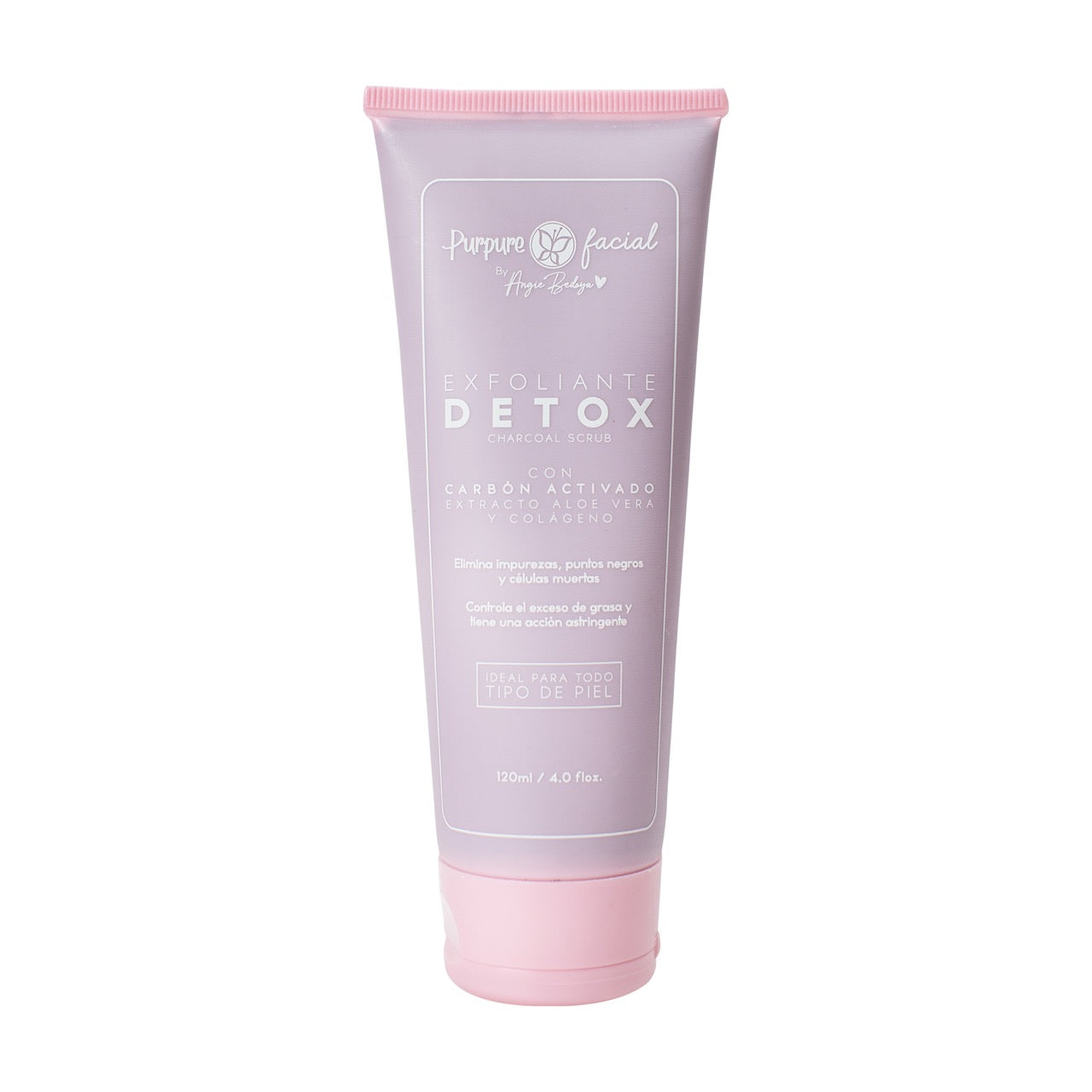 Exfoliante Detox con Carbon Activado 120 ML Purpure Facial