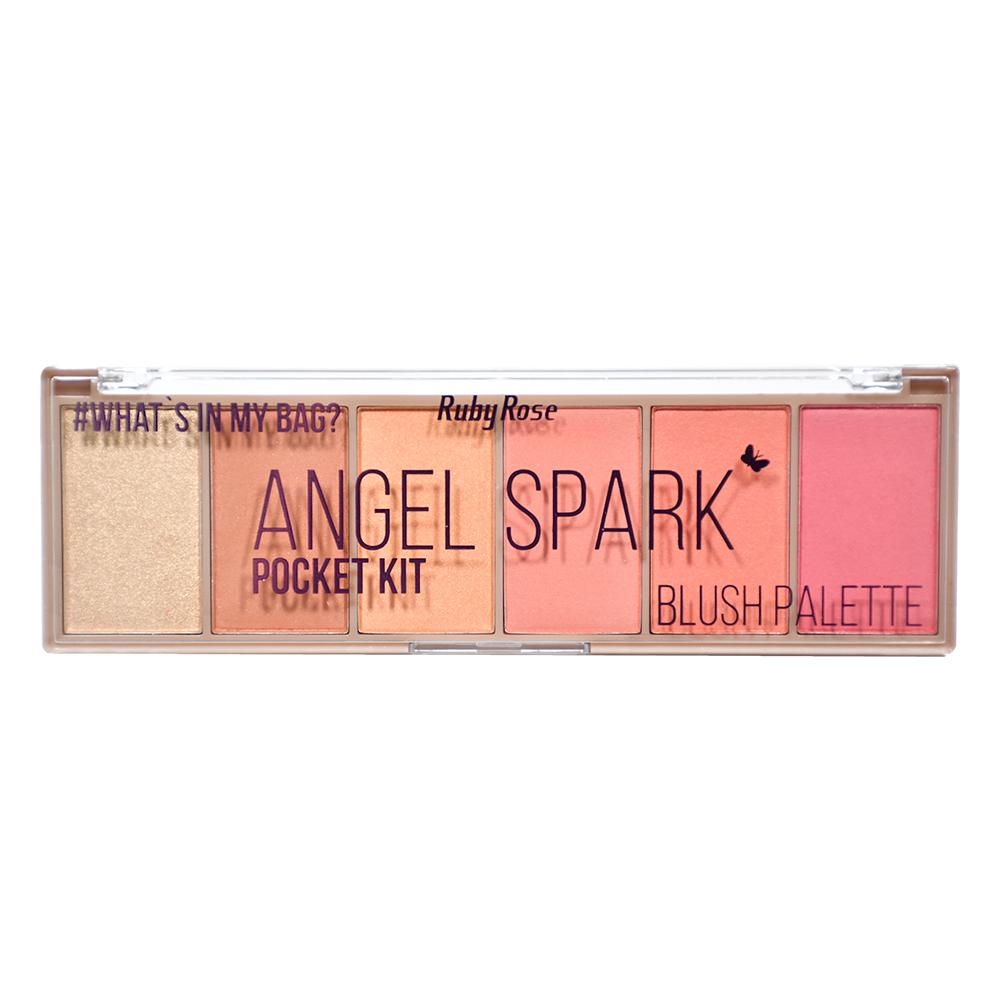 Paleta de Rubores Angel Spark Pocket Kit Ruby Rose
