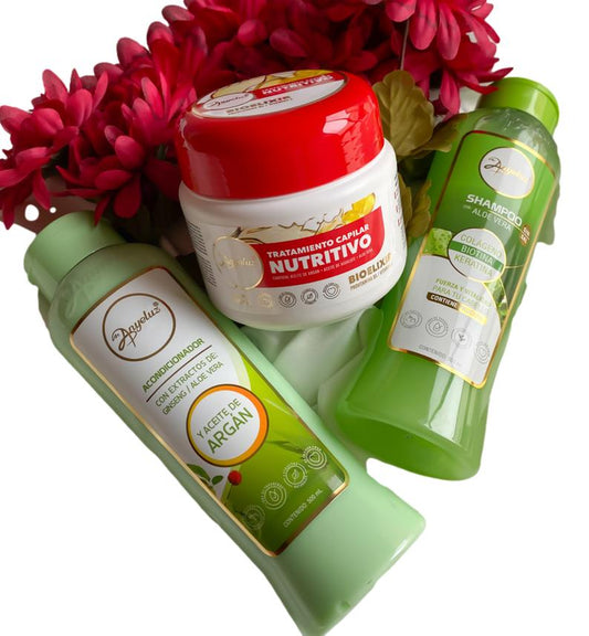 Kit Cabello Graso Anyeluz + Gratis Kit Mini Duo