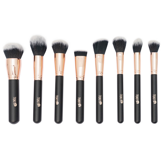 Kit de Brochas Trendy Marmol Negro X 18 Und KT18