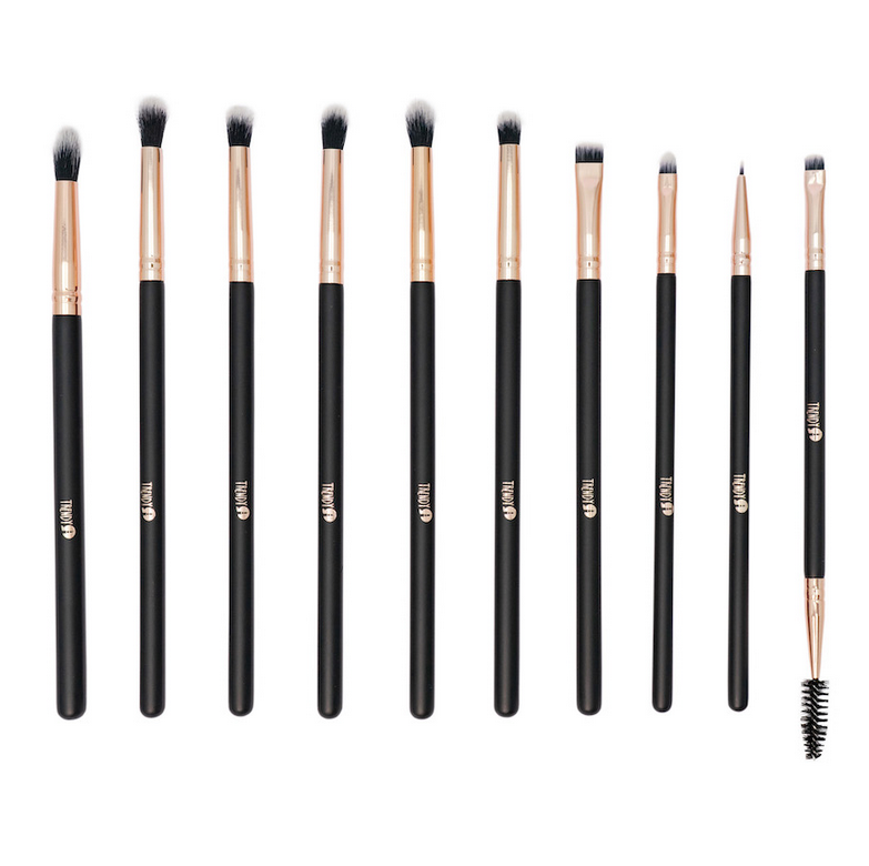Kit de Brochas Trendy Marmol Negro X 18 Und KT18