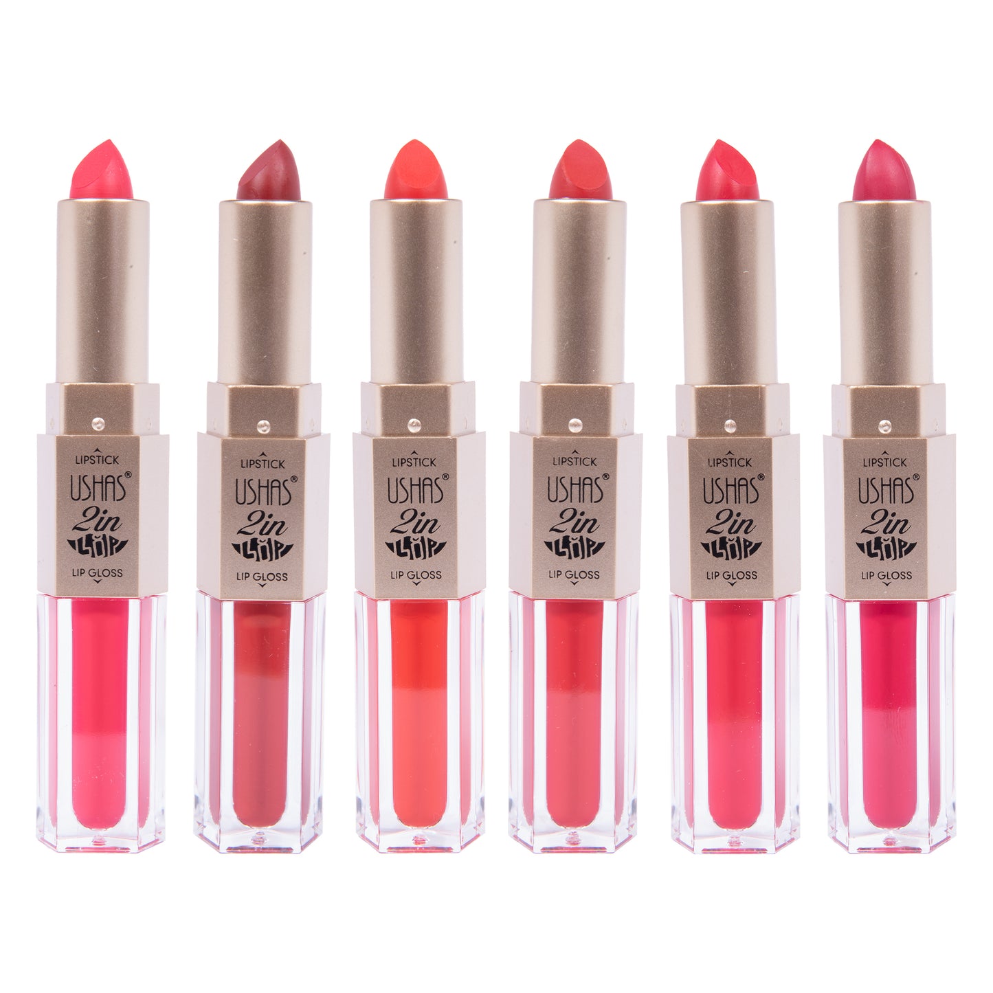 Labial Liquido Y Labial En Barra 2 En 1 Ushas