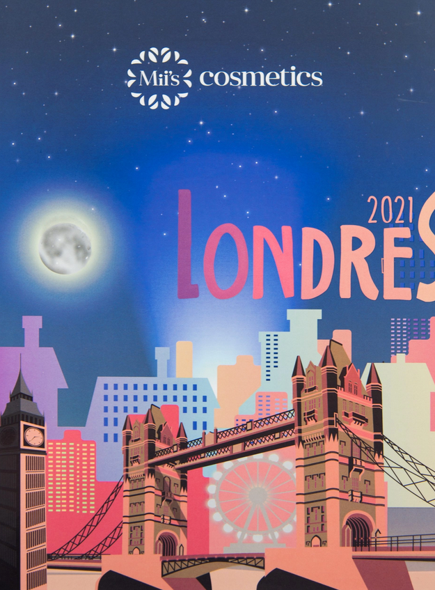 Paleta de Sombras Londres Miis Cosmetics