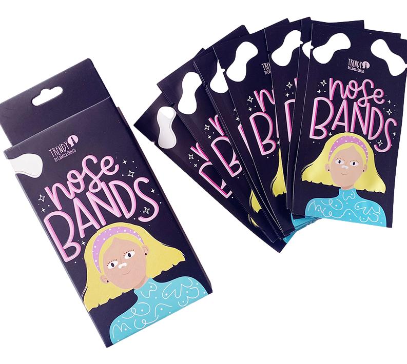 Mascarilla Puntos Negros (Nose Bands ) Trendy