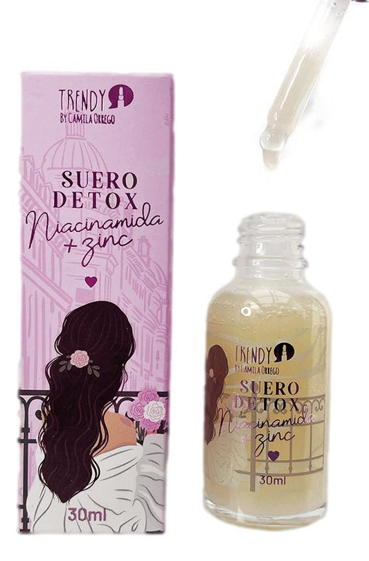 Suero Detox Niacinamida + Zinc Trendy