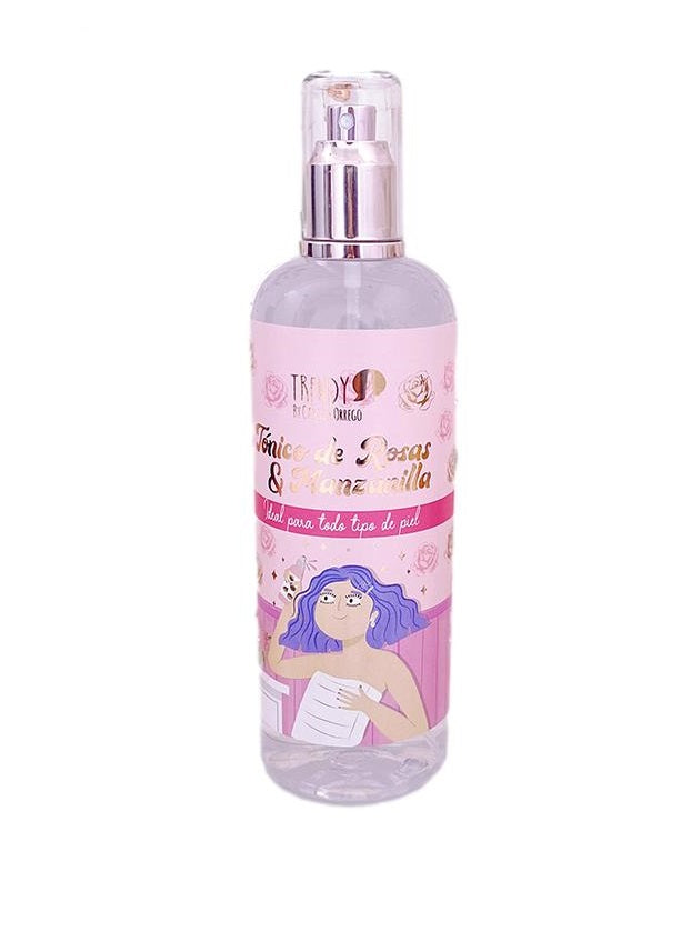 Tónico Rosas Y Manzanilla Trendy Gigante 480 Ml