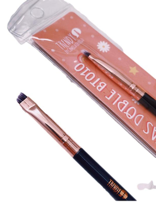 Brocha Trendy Doble Cejas Cepillo BT010