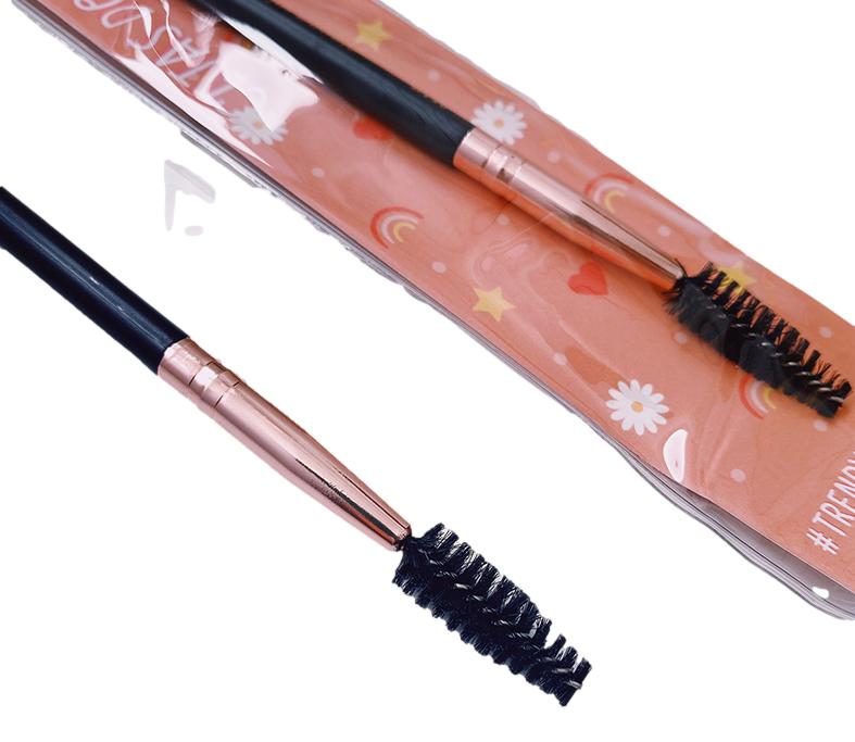 Brocha Trendy Doble Cejas Cepillo BT010