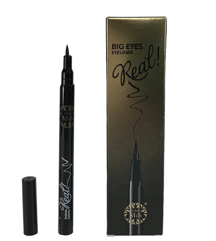 Delineador Plumon Negro Miis Cosmetics