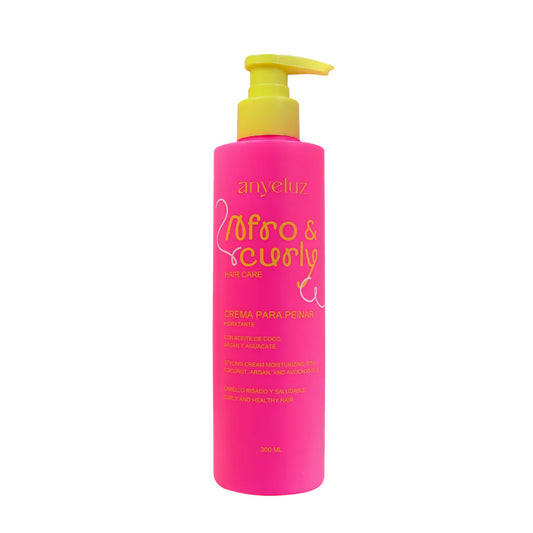 Crema Para Peinar Hidratante Afro & Curly Anyeluz