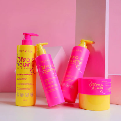 Crema Para Peinar Hidratante Afro & Curly Anyeluz