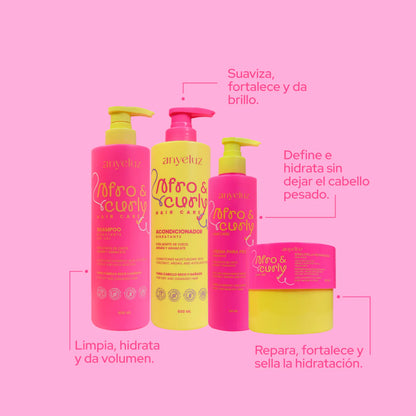 Kit Afro & Curly Anyeluz