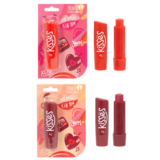 Brillo Lip Balm Kisses Rojo Trendy