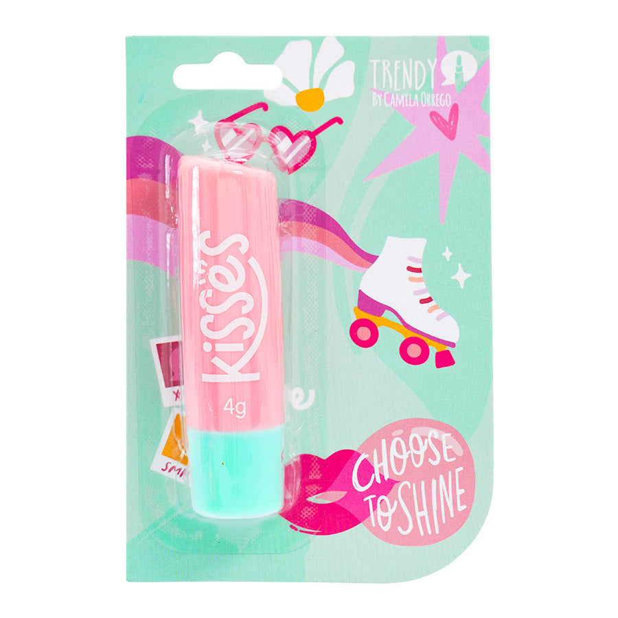 Brillo Lip Balm Kisses Sin Color Trendy