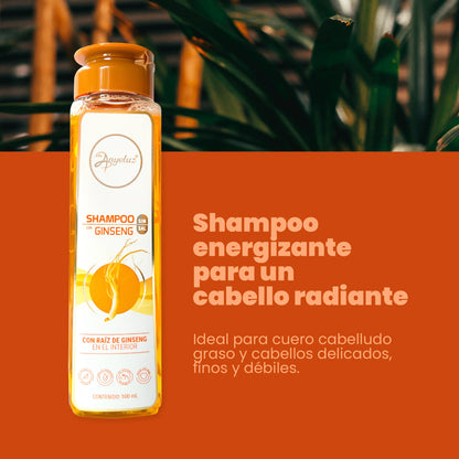 Shampoo  con Ginseng Anyeluz
