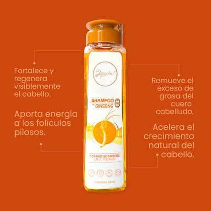 Shampoo  con Ginseng Anyeluz