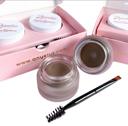 Pomada para Cejas Anyeluz Kit X 2 Medium + Dark