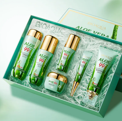 Kit de Lujo Cuidado Facial Aloe Vera BIOAQUA