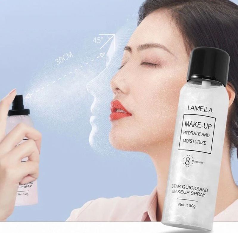 Fijador de Maquillaje con Destellos  Lameila