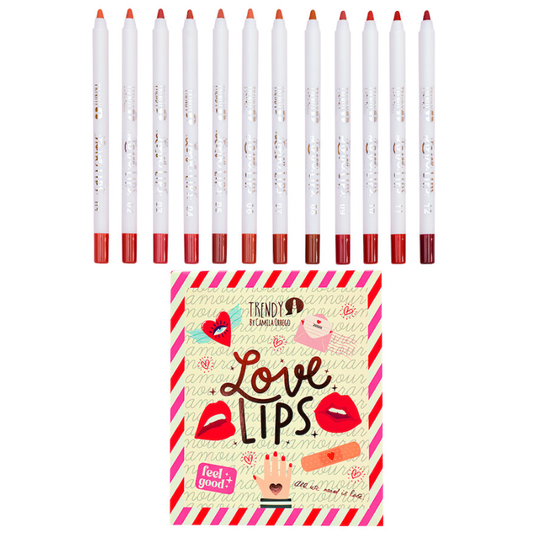 Delineadores De Labios Love Lips Trendy