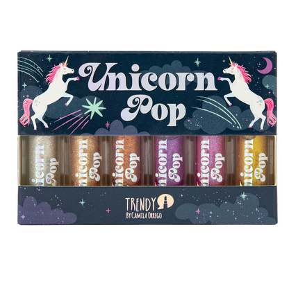 Kit Delineador Glitter X 6 Und Unicorn Pop