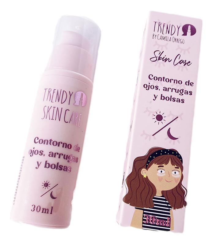 Crema Contorno de Ojos Trendy, Previene Arrugas y Bolsas 30ml